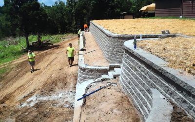 Retaining Wall, Landscaping Wall, Stone Wall, Flower Bed