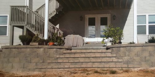 Retaining Wall, Landscaping Wall, Stone Wall, Flower Bed